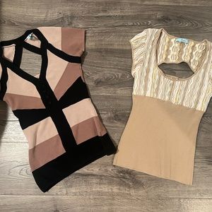 Lot of 2 Marciano Bandage Top small